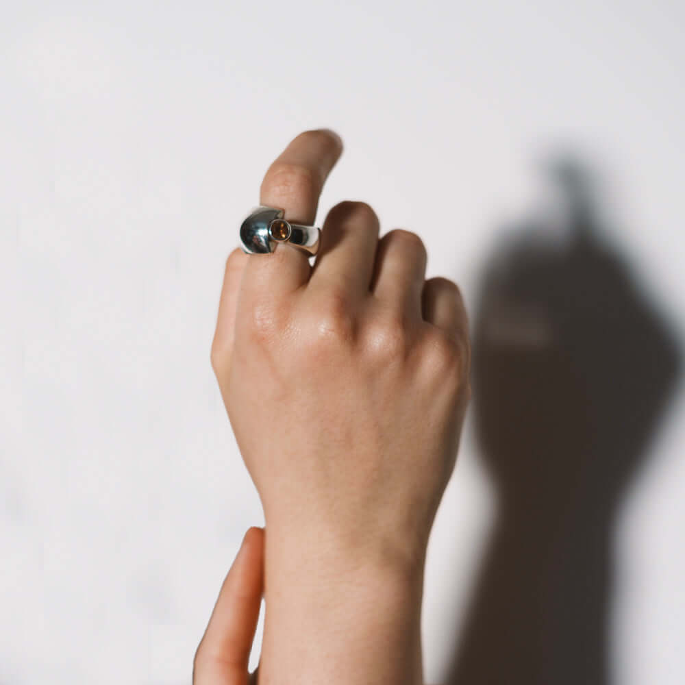 Bague citrine
