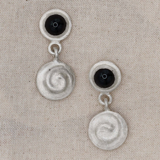 Black Positive Earrings