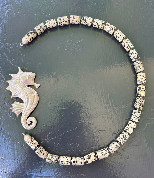 Collana in argento Seahorse