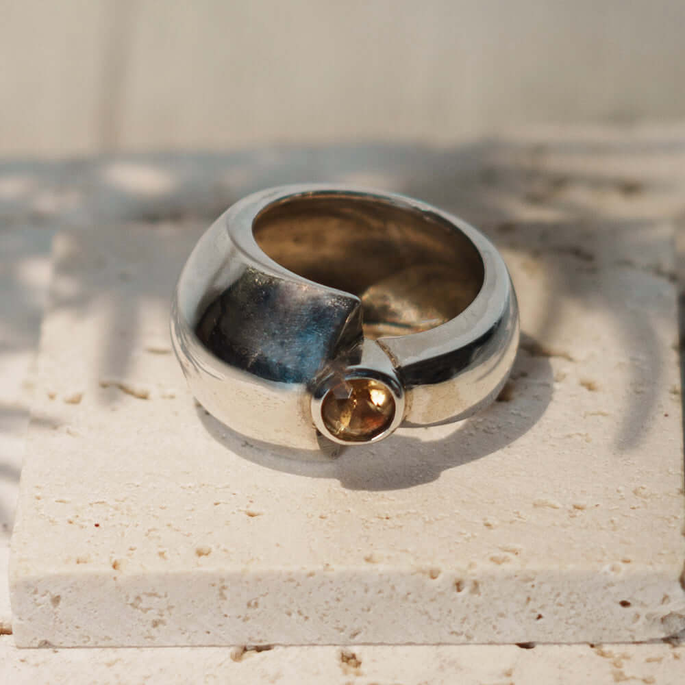 Anello Citrino - Milady Gioielli