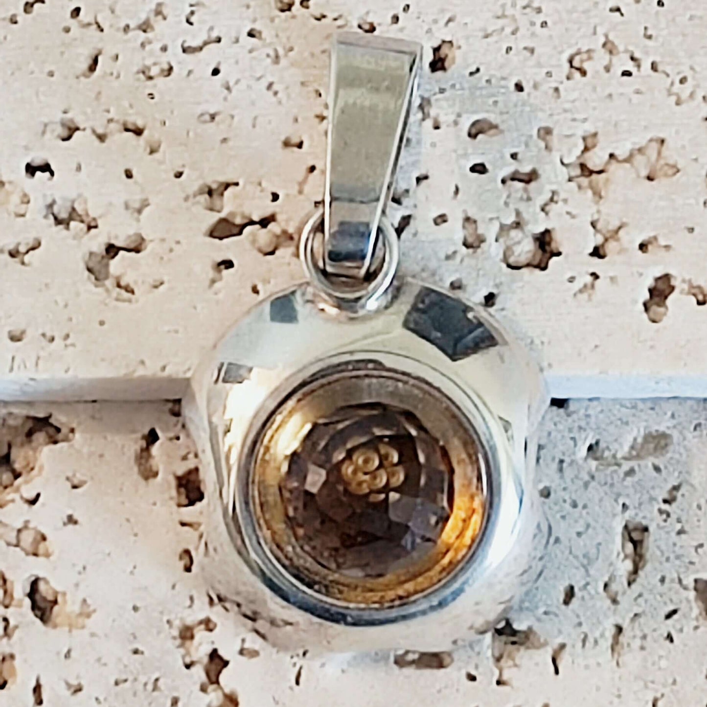 Pendentif camomille