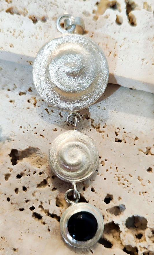 Black Positive Pendant