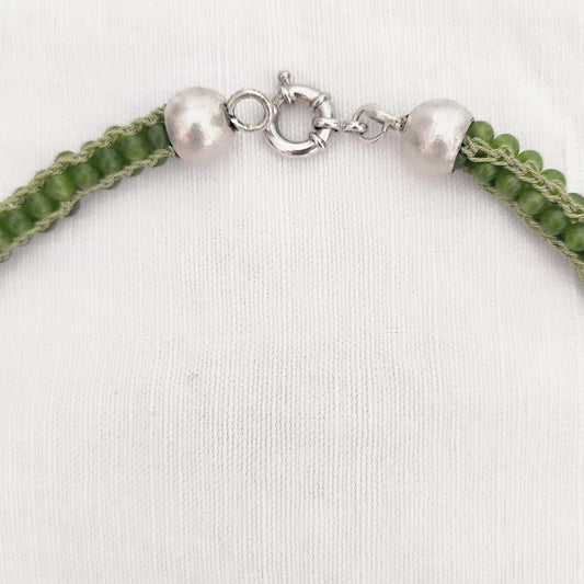 Collana Agata Peridoto