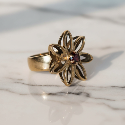 Anello Margherita - tre quarti