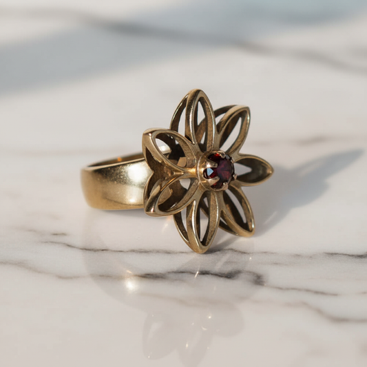 Anello Margherita - tre quarti