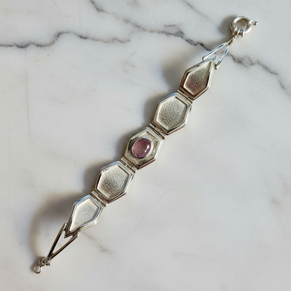 Bracciale Morgana - marmo bianco 1