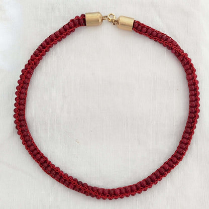 Rubellite Jade Necklace