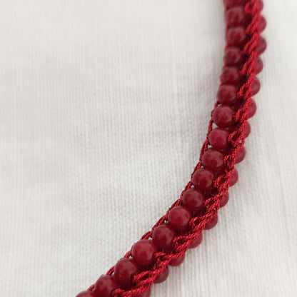 Rubellite Jade Necklace