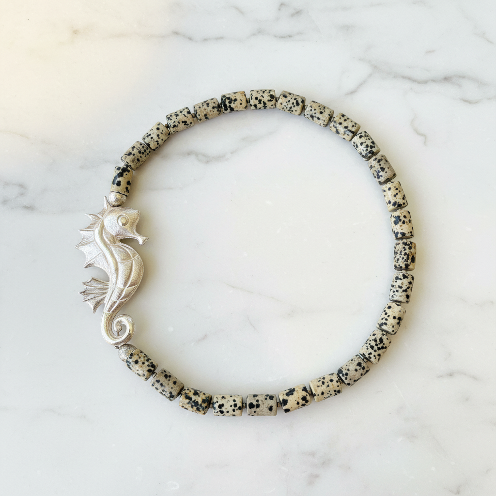 Seahorse su marmo 1