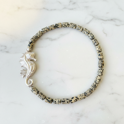 Seahorse su marmo 1
